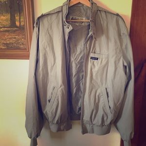 Vintage Members Only Jacket - grey - 42L - 80s 90s